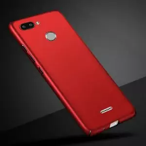 Luxury Hard Phone Case For Xiaomi Xiomi Redmi 6 Case Cover Matte Protector Back Cover For Red compressor