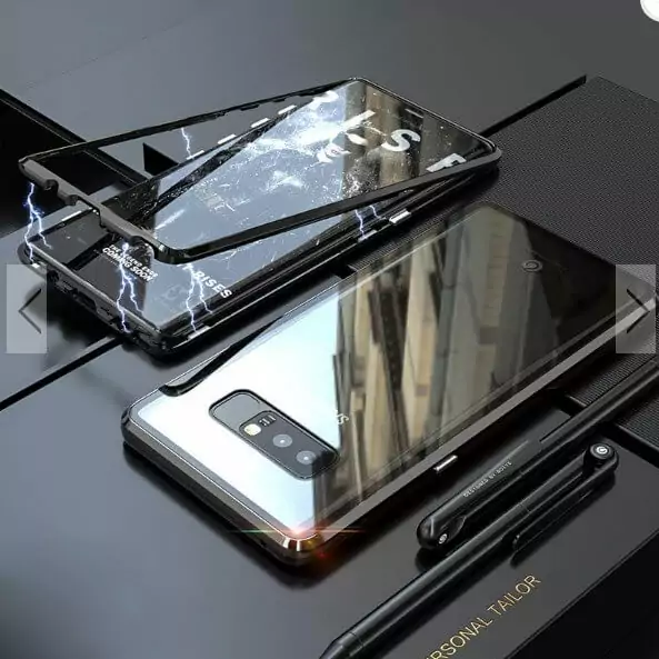 Magnetic Case 2 in 1 Samsung Note 8 Black