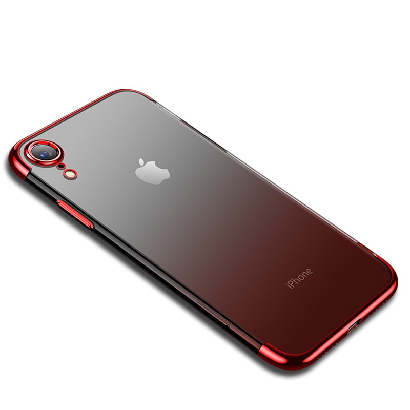Jual iPhone XS Max Case Slim Silicone Cafele Gradient 3