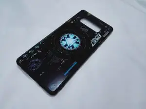 Case Crystall Glow In The Dark Samsung Note 8 Jarvis