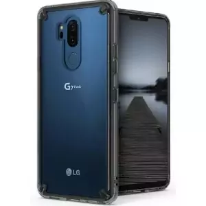 Case LG G7 Plus ThinQ Original Ringke Rearth Fusion Smoke Black