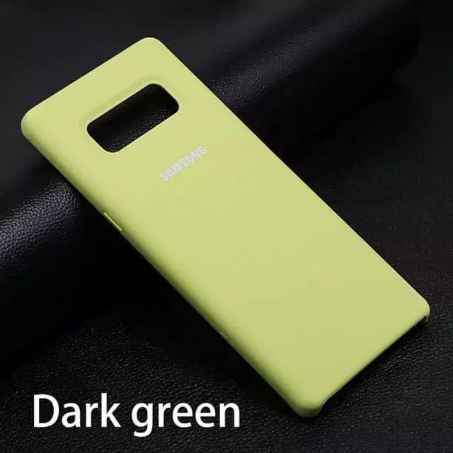 Case Silicone OEM Samsung NOTE 8 Dark Green