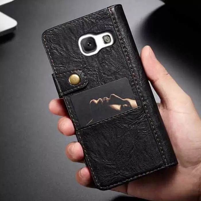 Flip Wallet With Card Slot C9 Pro Black 1