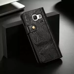 Flip Wallet With Card Slot C9 Pro Black
