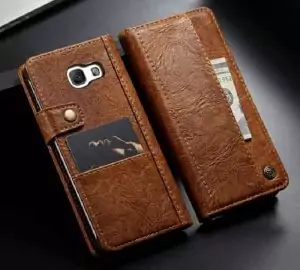 Flip Wallet With Card Slot C9 Pro Brown 1