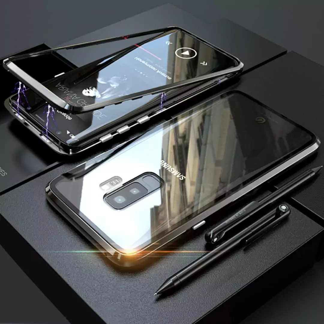 Case Magnetic 2 in 1 samsung S9 S9 Plus Black min
