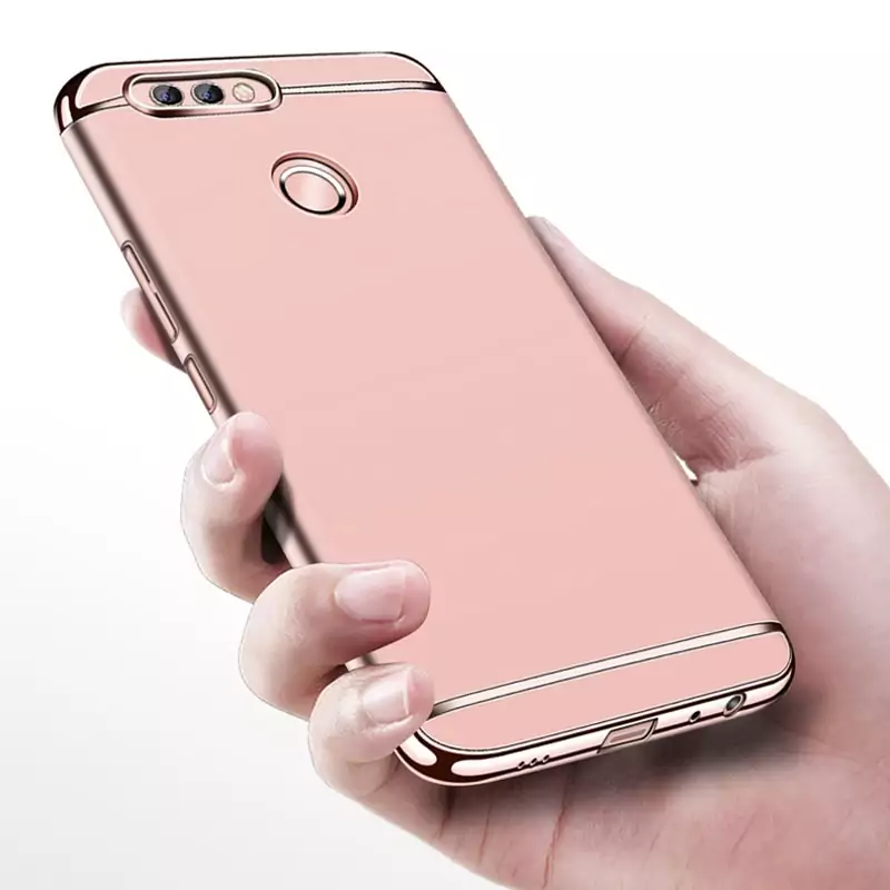 Mi 8 Case For Xiaomi 8 Lite Cover 3 in 1 PC Hard Phone Back Shell 2