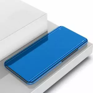 Vivo V11 Pro Flip Clear View Standing Cover Oppo Blue compressor 1