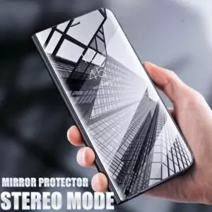 Xiaomi Mi A2 Lite Clear View Standing Cover Hard Case Black