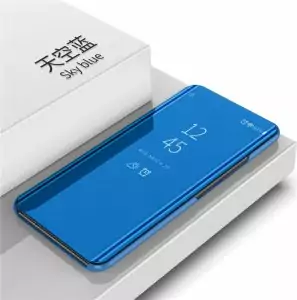 Xiaomi Mi A2 Lite Clear View Standing Cover Hard Case Blue 1