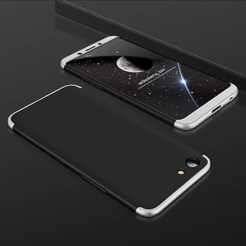 360 Degree Full Protection Hard Case For OPPO A83 Back Cover shockproof case For OPPO A83 6 min