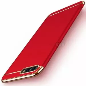 3in1 Hard Case Electroplating OPPO A3S Red