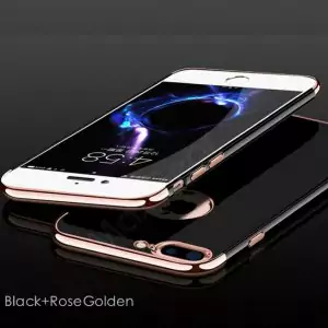 Electroplate iPhone 7 Plus Black Rose Gold