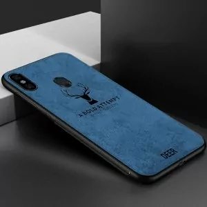 Deer Cloth Case Original Xiaomi Redmi Note 5 Note 5 Pro Blue
