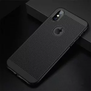 Ultra Slim Phone Case Cool Back Cover iPhone X Black 168