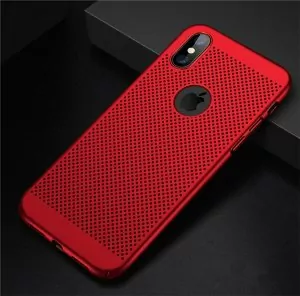 Ultra Slim Phone Case Cool Back Cover iPhone X red 168