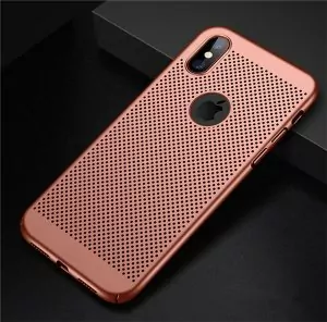 Ultra Slim Phone Case Cool Back Cover iPhone X rose gold 168