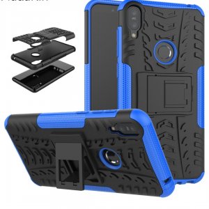 Asus Zenfone Max Pro M1 ZB602KL Case Rugged Armor Kick Stand min