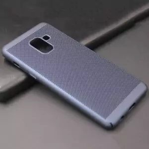 Ultra Slim Phone Hard Case Cool Back Samsung A8 A8 Plus Blue
