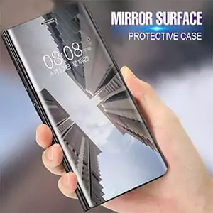 clear view standing cover samsung s10e front 1