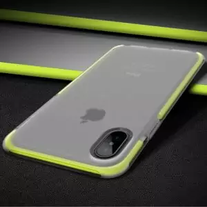 Anti knock Case for iPhone X Rock Guard Series Drop Protection Case Cover for iPhone XGreen 3