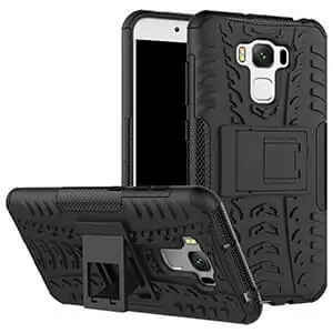 Asus ZenFone 3 Max Soft Case Casing Cover Rugged Armor Black
