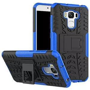 Asus ZenFone 3 Max Soft Case Casing Cover Rugged Armor Blue