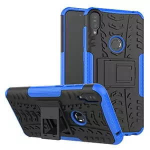 Asus Zenfone 5 2018 Soft Case Cover Rugged Armor Blue