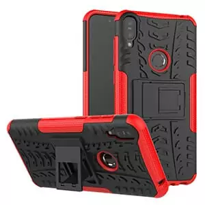 Asus Zenfone 5 2018 Soft Case Cover Rugged Armor Red 1
