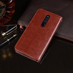 0 For Oppo F11 Pro Case Flip Wallet Business Leather Coque Phone Case for Oppo F11 Pro
