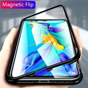 Aluminium Case Magnetic 2 in 1 Samsung A8 A8 Plus