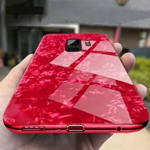 Case Shell Marmer Glass Samsung A8 A8 Plus 3 1
