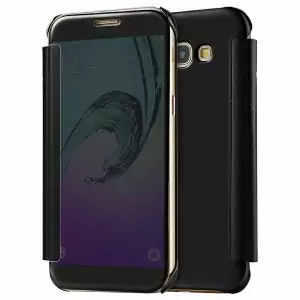 Flip Mirror Case Samsung A3 2017 Black min