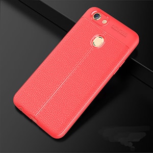 For OPPO F5 Leather Texture Bumper Case OPPO A73 Soft Silicone Shockproof Back Cover OPPOF5 Matte 2 min