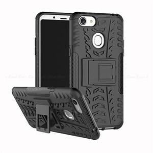 Hybrid Armor Stand Phone Case For OPPO A59 A73 A75 A79 A83 A1 F9 Pro F7 4 min