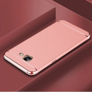Samsung A7 2017 Hard Case 3 in 1 Electroplating Rose Gold