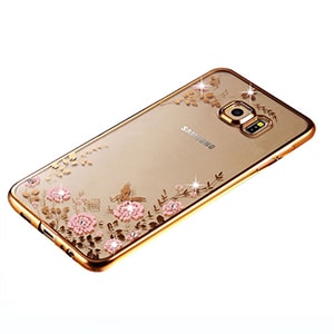 SemgCeKen luxury original gold tpu silicone case for samsung galaxy S6 edge silicon clear soft for 0 2 min