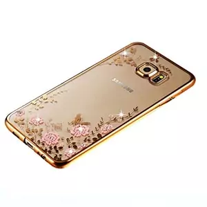 SemgCeKen luxury original gold tpu silicone case for samsung galaxy S6 edge silicon clear soft for 0 2 min