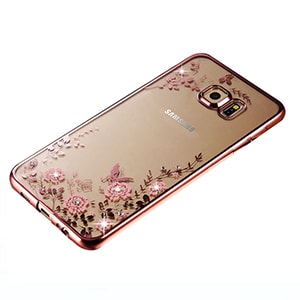 SemgCeKen luxury original gold tpu silicone case for samsung galaxy S6 edge silicon clear soft for 1 2 min