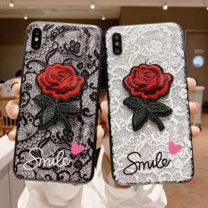 Smile Case With Relief Flower OPPO A37 1