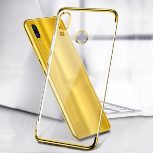 Xiaomi Mi A2 Lite Case Luxury Plating Soft Silicone Gold