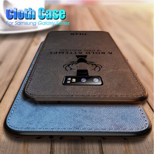 0 Cloth Skin Soft Phone Cases For Samsung Galaxy s10 plus e s10e Deer Fabric Cover For