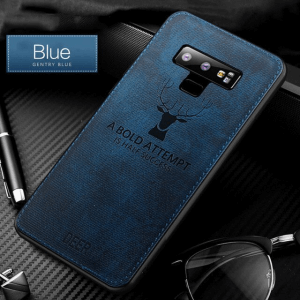 2 Cloth Skin Soft Phone Cases For Samsung Galaxy s10 plus e s10e Deer Fabric Cover For
