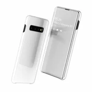 4 Smart Clear View Flip Case for Samsung A30 A50 A70 2019 S10 S9 S8 Plus S10e