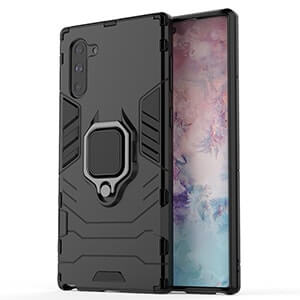 0 Armor Ring Case For Samsung Galaxy Note 10 case Magnetic Car Hold Shockproof Bumper Phone Cover min