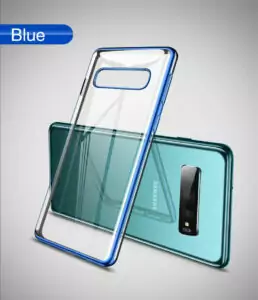1 Cafele Plating Transparent Phone Case for Samsung for Galaxy S10 Plus S10 Lite Cover Soft TPU