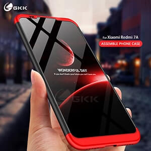 1 GKK Original for Xiaomi Redmi 7A Case 3 In 1 All included Anti knock back Matte 1 min