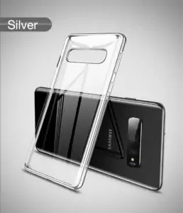 3 Cafele Plating Transparent Phone Case for Samsung for Galaxy S10 Plus S10 Lite Cover Soft TPU