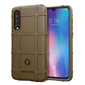 3 For Xiaomi Mi 9 Case Soft Silicone rugged shield shockproof Armor Protective Back Cover case for min