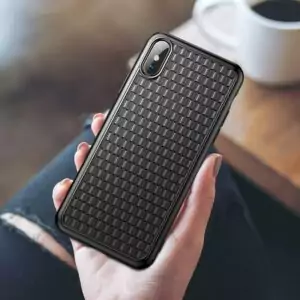 0 Baseus Super Thin Weaving Case for iPhone X XR Xs Max Phone Acessories Breathes Heat Dissipation 1
